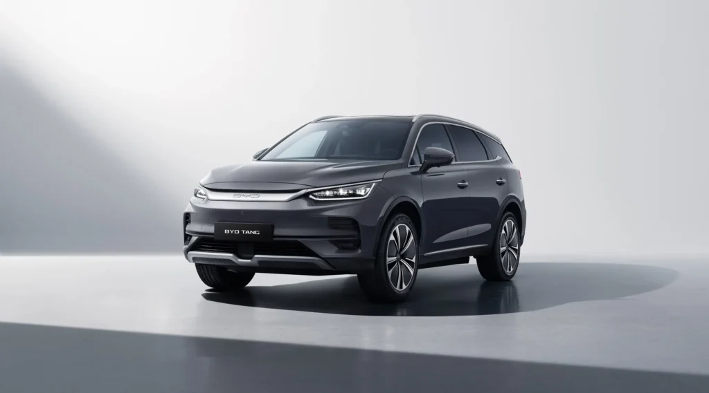 mejores coches chinos de alta gama, byd tang