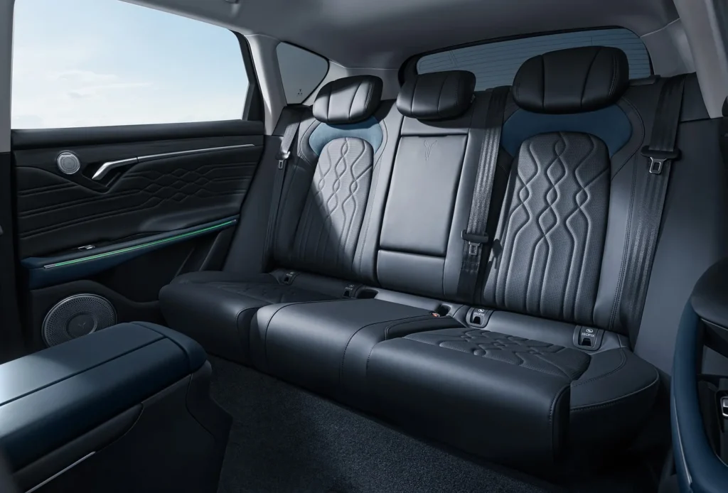 mejores coches chinos de alta gama, voyah free, asientos