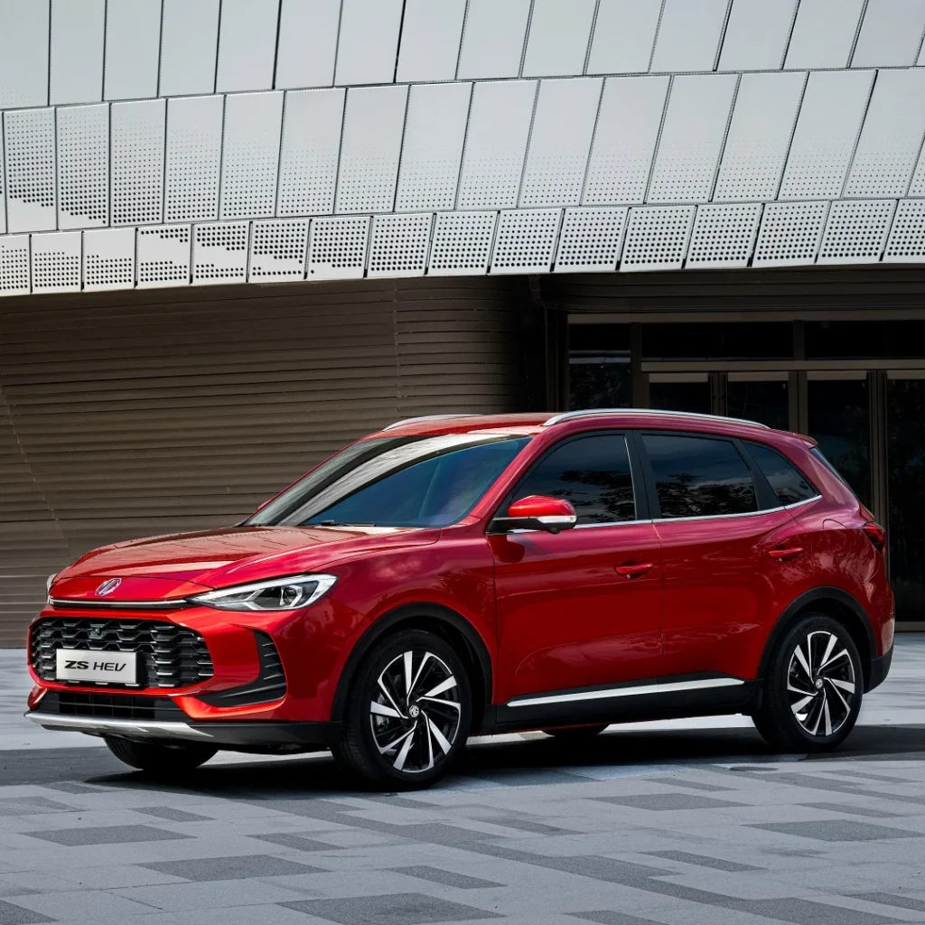 MG ZS Hybrid, SUV híbrido chino, vista exterior