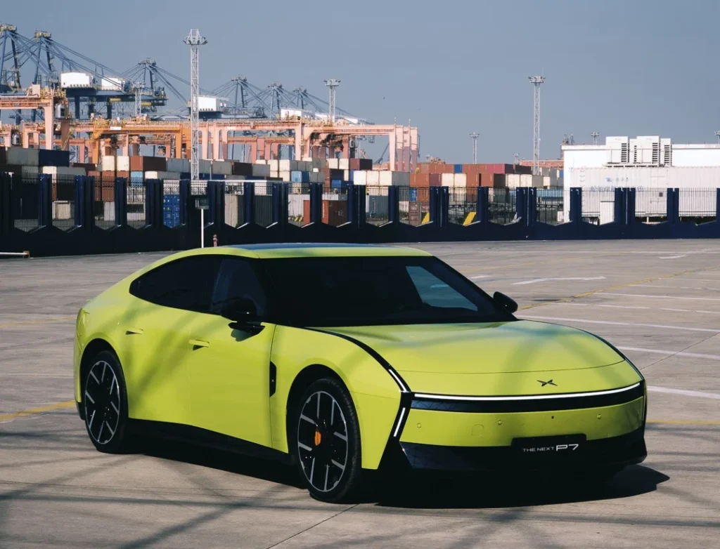 Coches eléctricos chinos con mejor autonomía, xpeng7