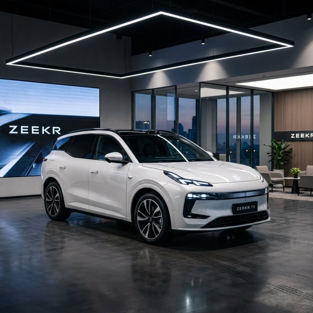 Zeekr 7X SUV familiar eléctrico con arquitectura 800V