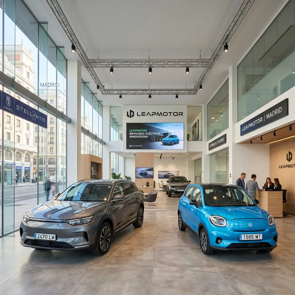 Gama completa de coches eléctricos Leapmotor en España