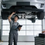 Fiabilidad de los coches chinos: inspección de un SUV eléctrico en un taller oficial