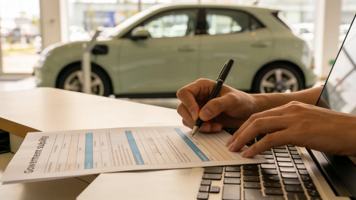 Trámite de la solicitud de ayudas del Plan Auto+ para comprar un coche eléctrico chino