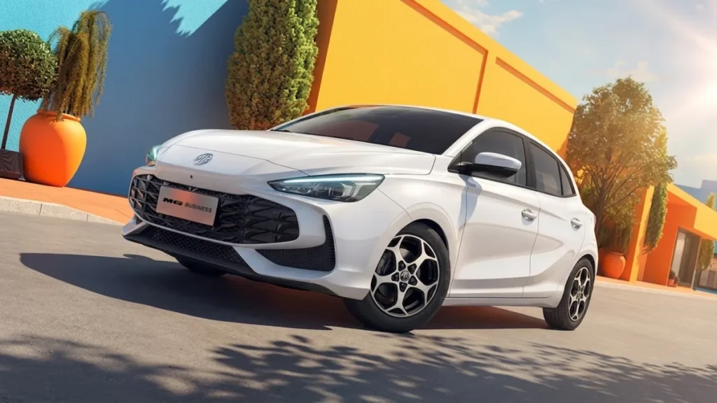 MG3 vs Toyota Yaris: MG3 Hybrid+ Business blanco de 2026