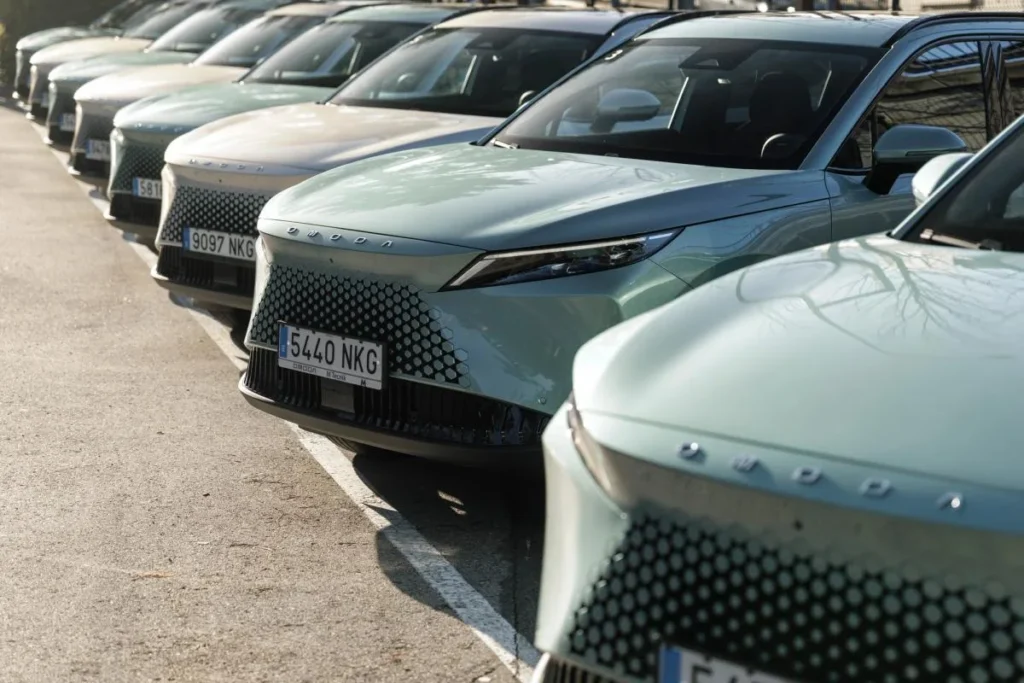 OMODA 7 SHS Premium+ en la presentación española de octubre