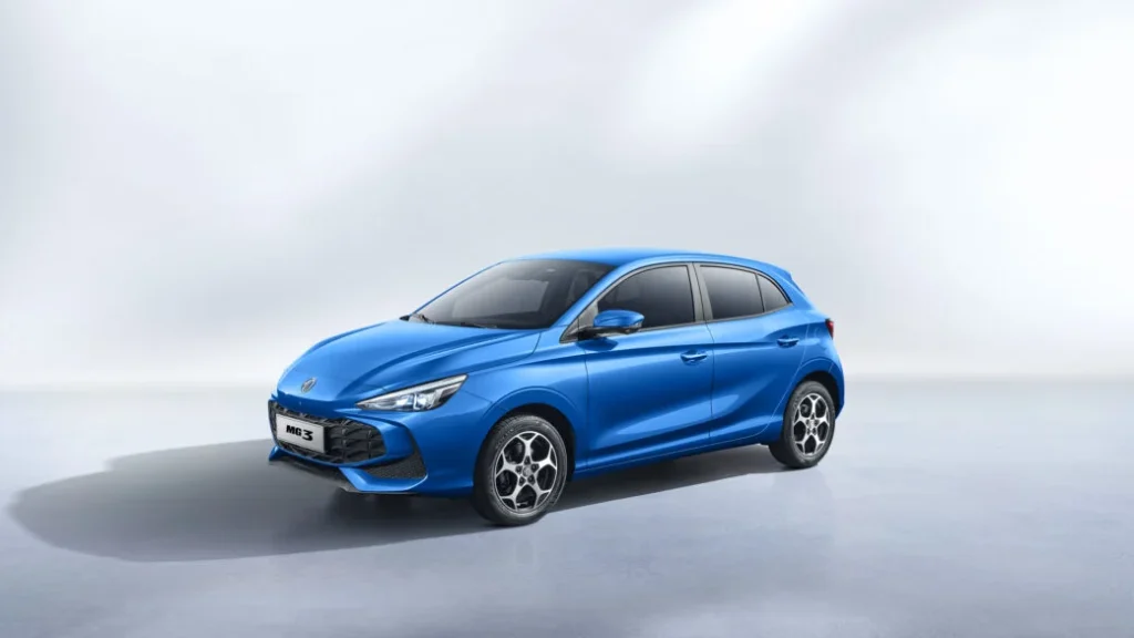 MG3 Hybrid+ en una fotografía oficial de MG Motor Europe